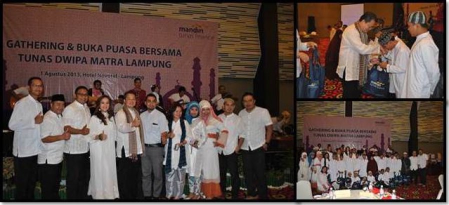 GATHERING & BREAKING THE FASTING WITH MTF AND TUNAS DWIPA MATRA, NOVOTEL LAMPUNG 1 AUGUST 2013