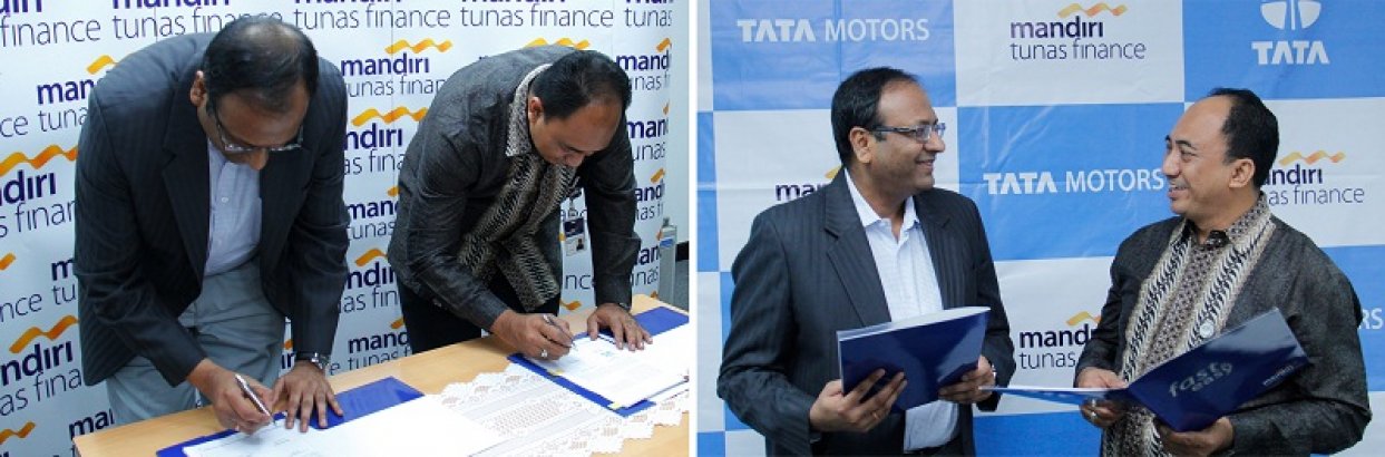 PT MANDIRI TUNAS FINANCE COLLABORATES WITH PT TATA MOTORS DISTRIBUSI INDONESIA