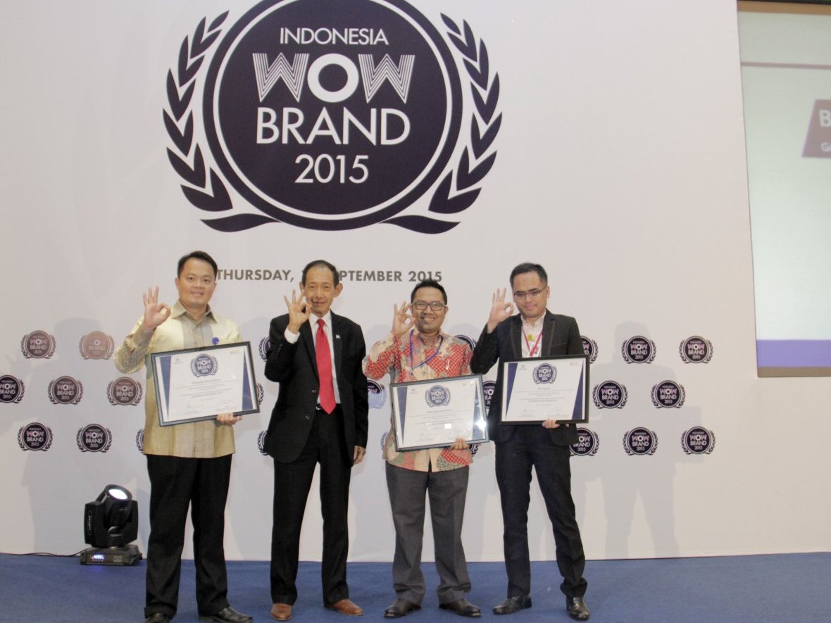 MTF Raih Penghargaan di Indonesia WOW Brand 2015