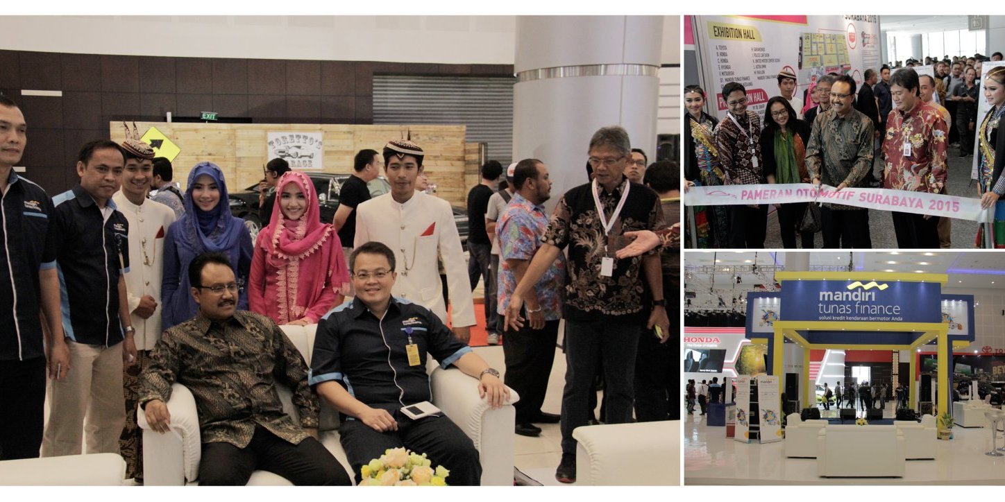 MANDIRI TUNAS FINANCE (MTF) Sponsori Pameran Otomotif Surabaya 2015