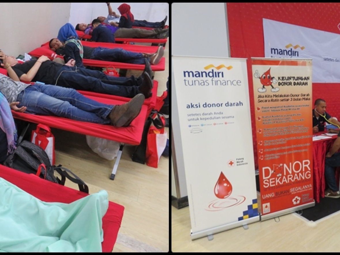 Mandiri Tunas Finance Adakan Donor Darah di Medan