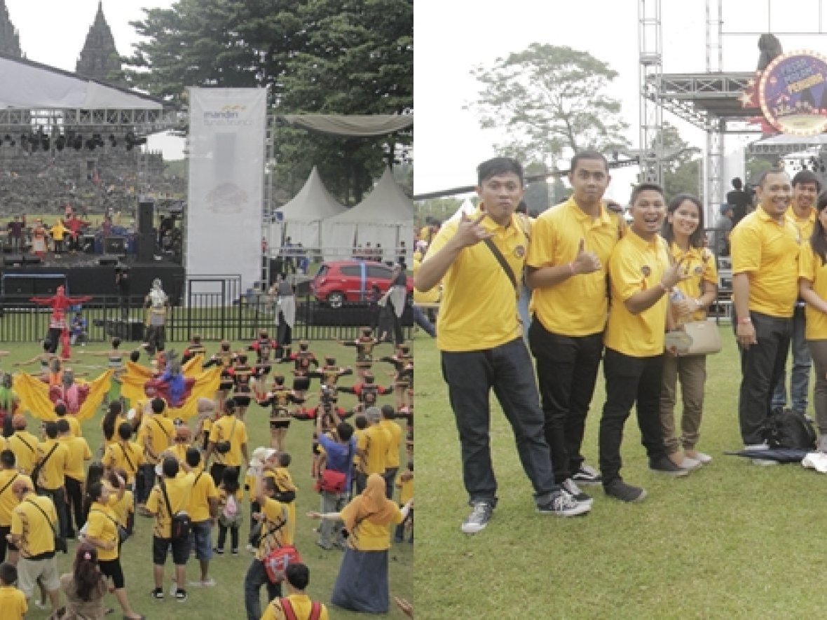6500 peserta meriahkan  MTF Family Gathering di Prambanan Yogyakarta