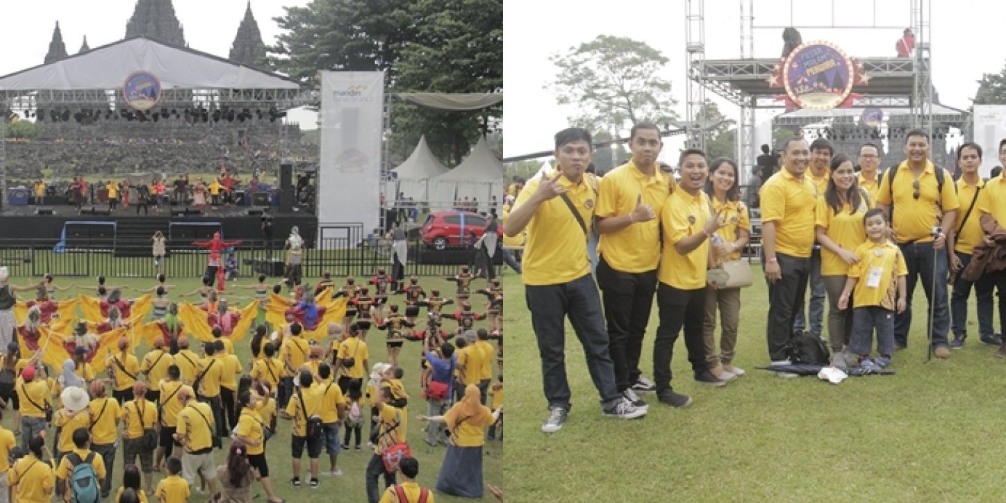 6500 peserta meriahkan  MTF Family Gathering di Prambanan Yogyakarta