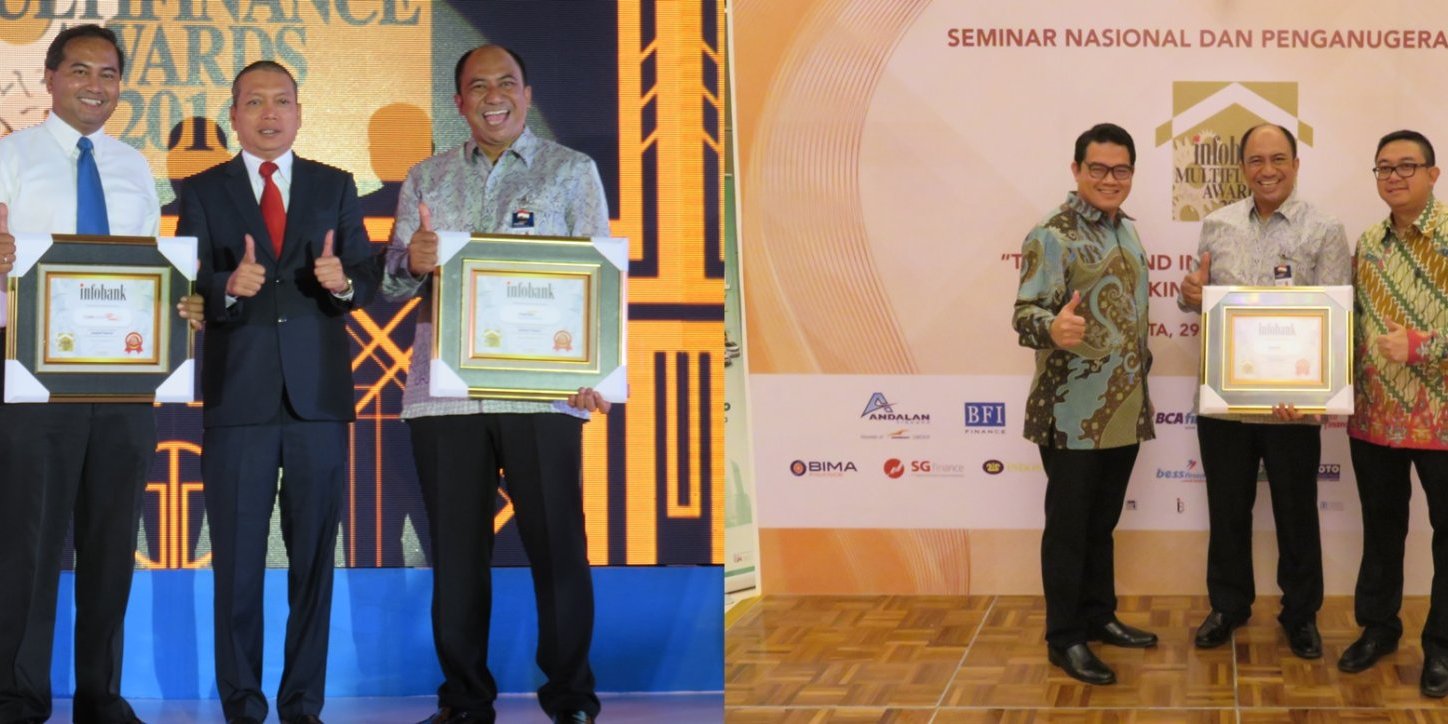 MTF Raih Infobank Award Multifinance Berpredikat Sangat Bagus