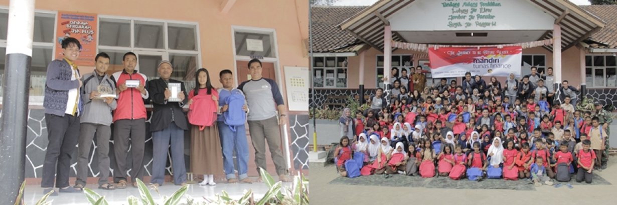 MTF Gelar Aksi CSR di SDN Tunas Karya Parongpong Bandung Barat 