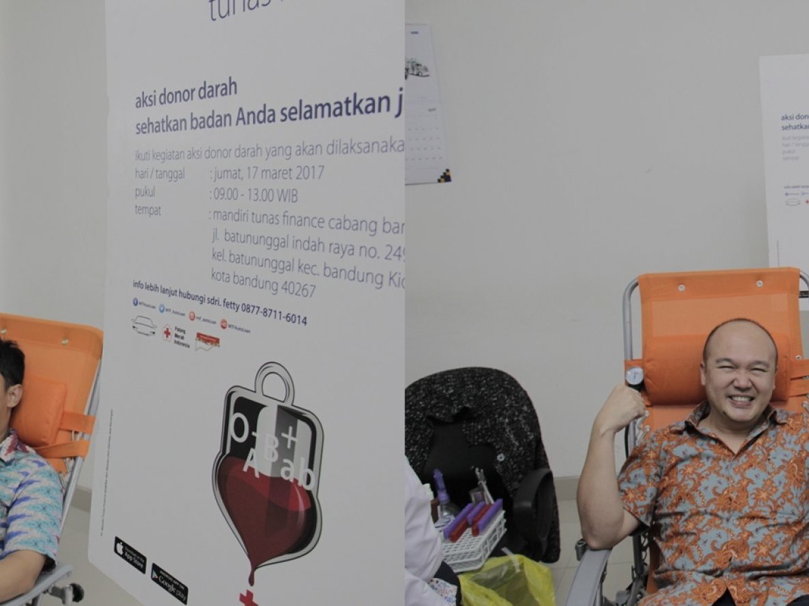 MTF Holds Blood Donation Action in Bandung