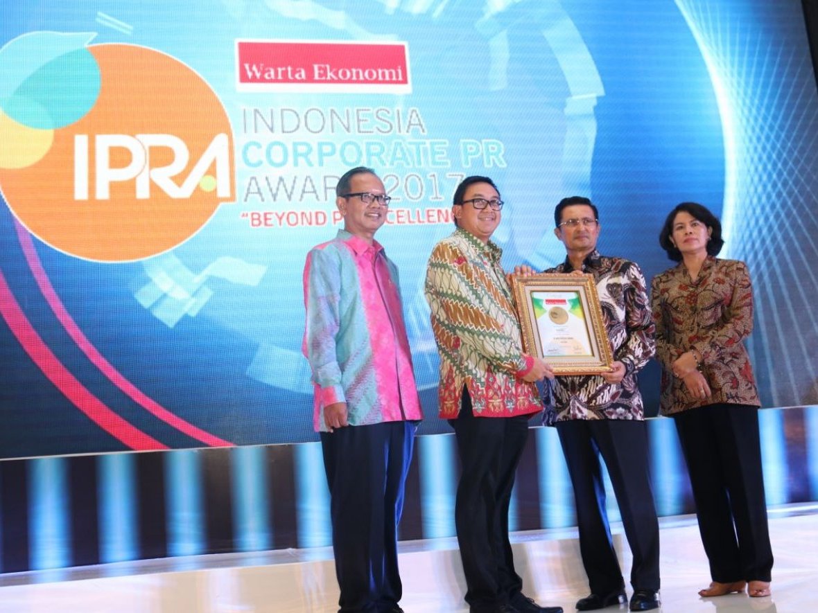 Warta Ekonomi Indonesia Corporate PR Award 2017