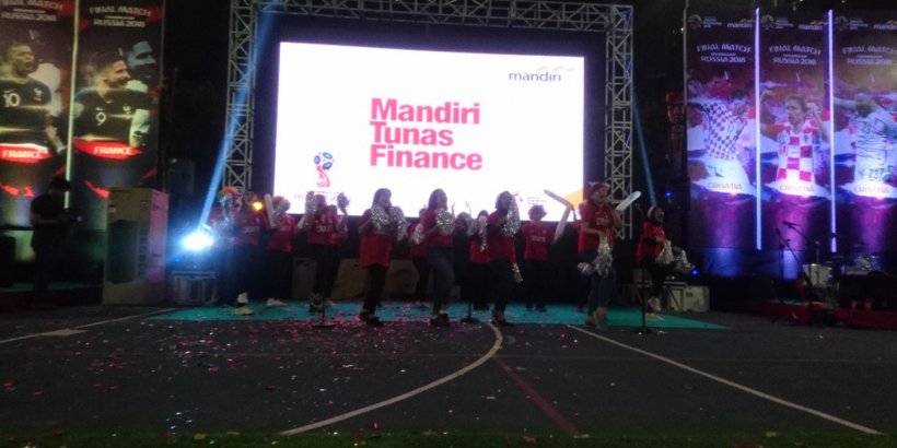 MTF SUPPORTS THE SOCIALIZATION OF THE 2018 ASIAN GAMES AND WATCHES THE MANDIRI GROUP WORLD CUP FINAL TOGETHER