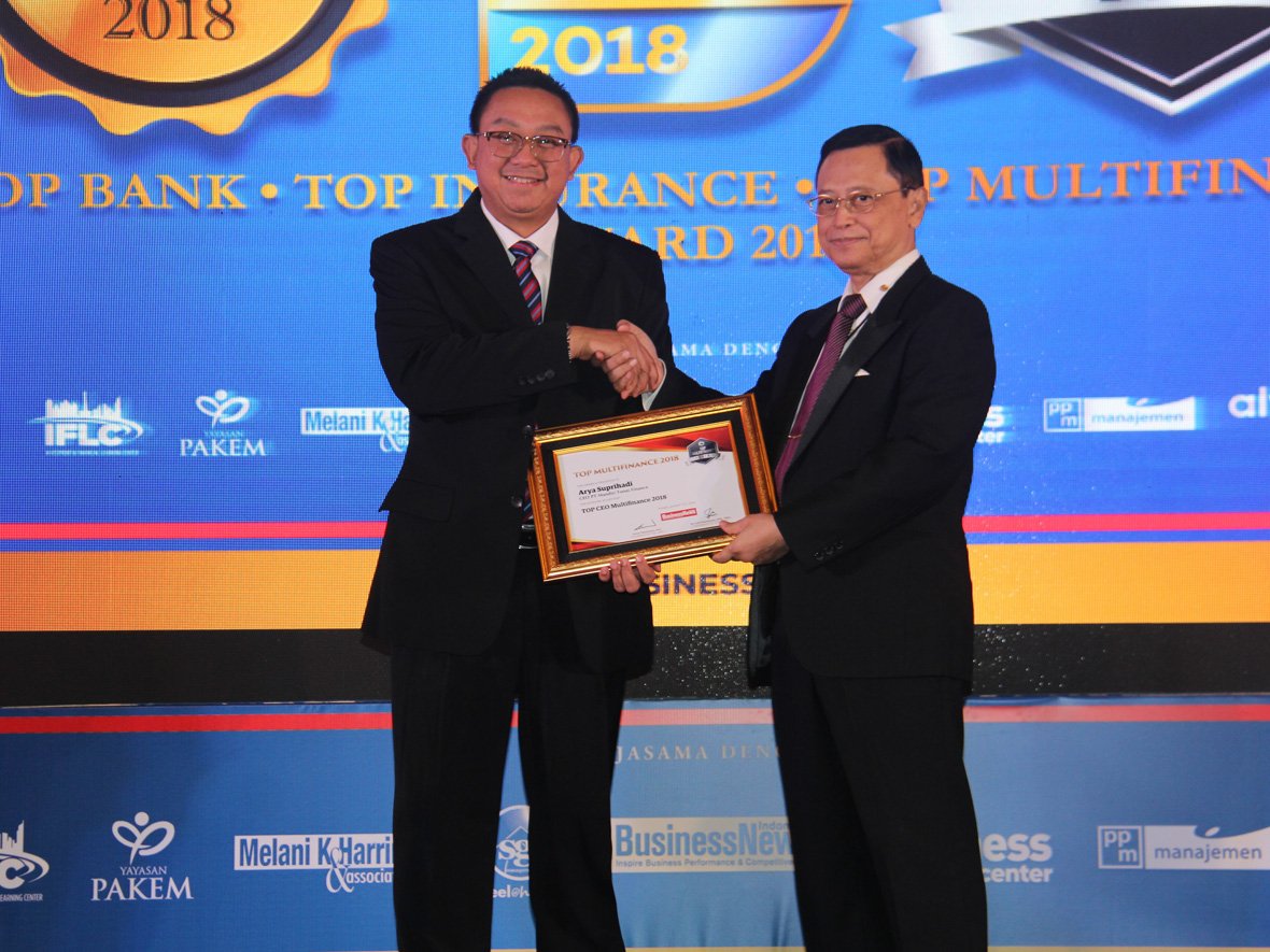 MTF Raih Tiga Penghargaan Top Multifinance 2018