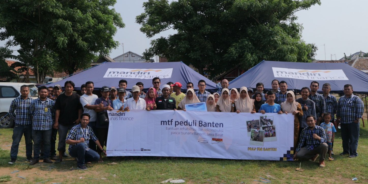 MTF Peduli Tsunami Banten 