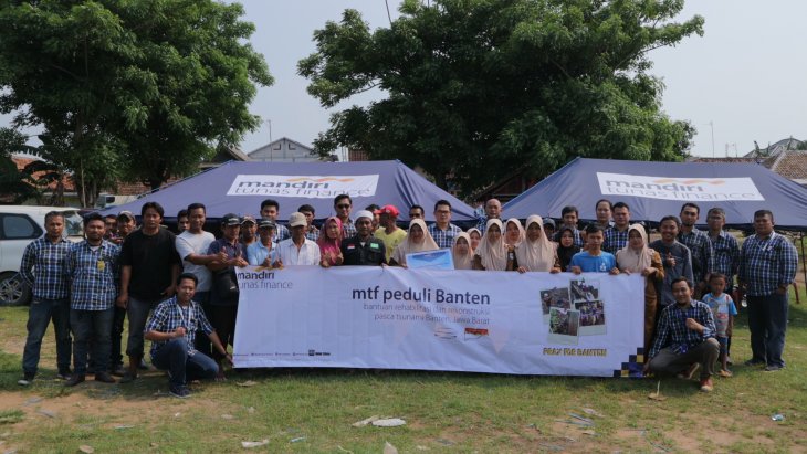 MTF Peduli Tsunami Banten 
