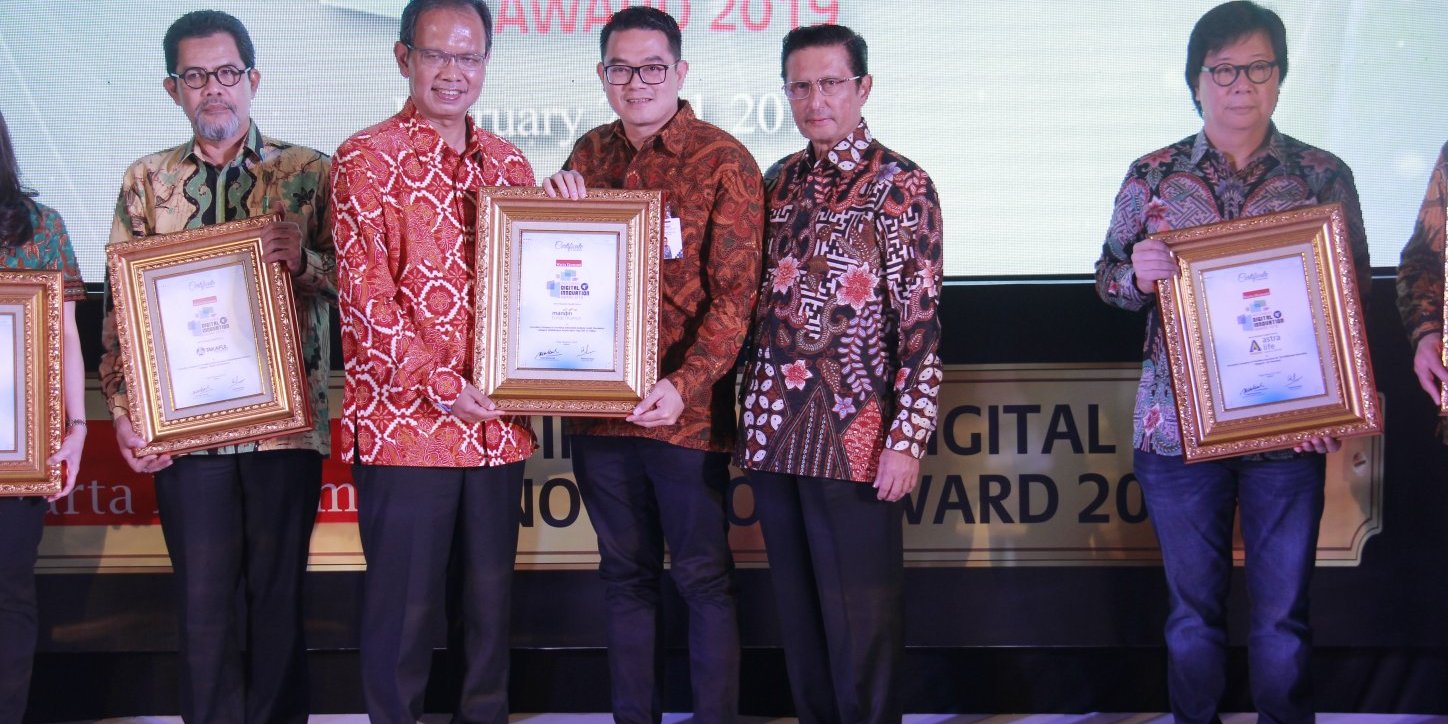 MTF Raih Penghargaan  Indonesia Digital Innovation Award 2019