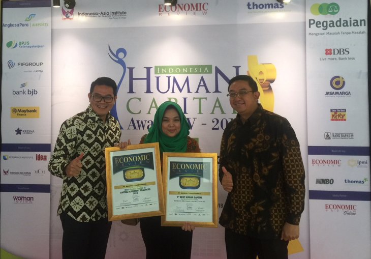 MTF Wins Two Awards at the 2019 Indonesia Human Capital Award