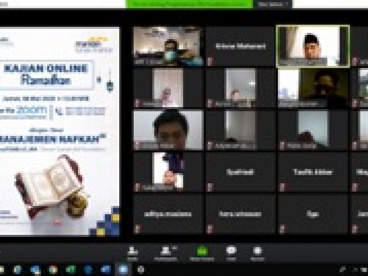 Kajian Online Ramadhan MTF I: Manajemen Nafkah