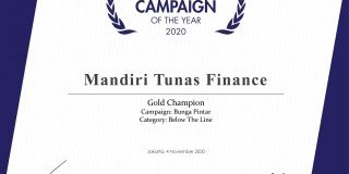 MTF Mendapat Penghargaan Indonesia Branding Campaign of The Year 2020