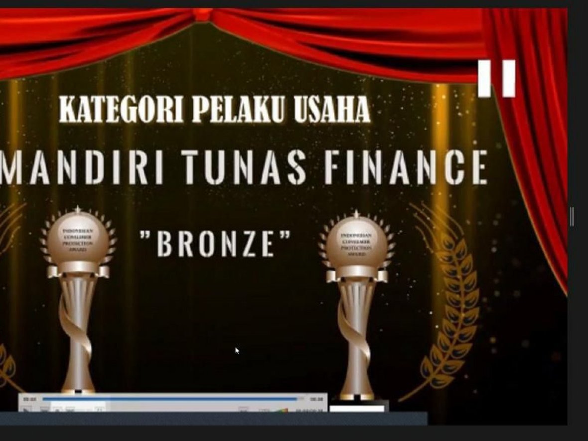 Mandiri Tunas Finance Raih Peringkat Bronze Pada Ajang Indonesian Consumer Protection Award (ICPA) 2021