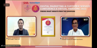 Raih 2 Penghargaan Sekaligus! Mandiri Tunas Finance Menangkan The Best Digital Marketing Team & The Best Customer Service Team Tahun 2022 
