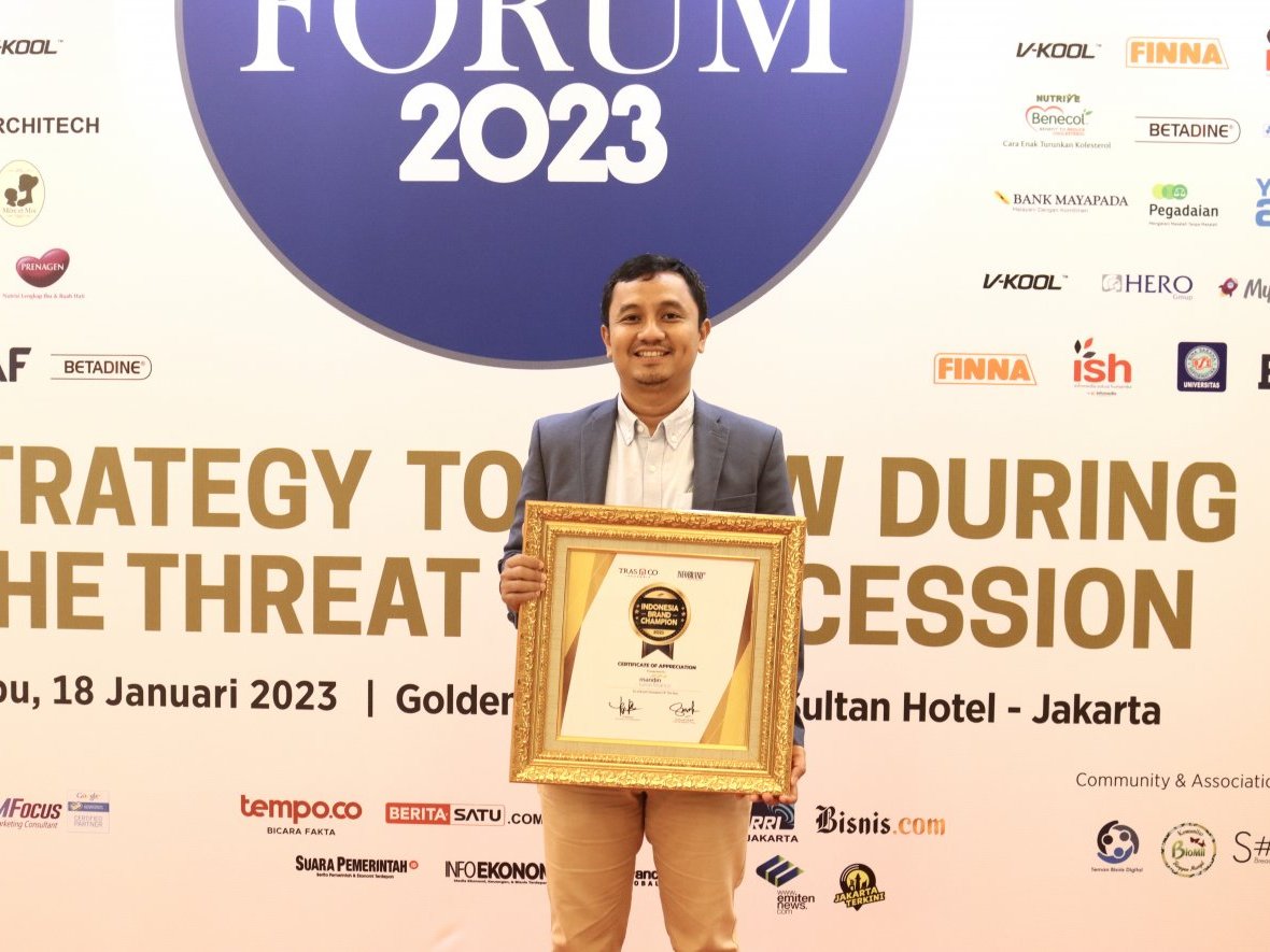 Mandiri Tunas Finance Raih Penghargaan Brand Champion Of The Year Pada Ajang Indonesia Brand Champion 2023