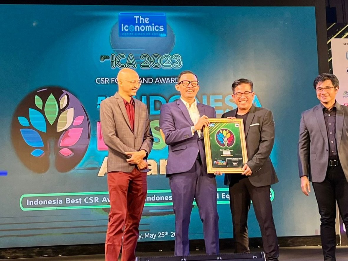 Mandiri Tunas Finance Wins Indonesia Best CSR Awards 2023