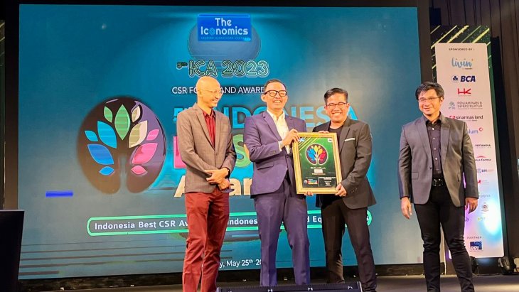 Mandiri Tunas Finance Raih Penghargaan Indonesia Best CSR Awards 2023